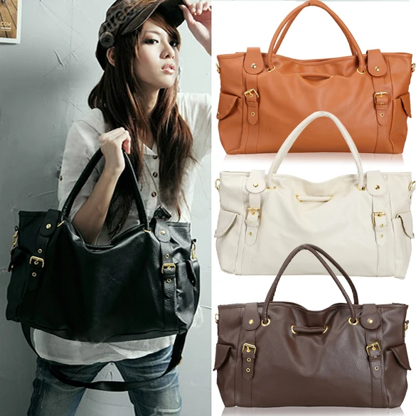 Хит продаж женская сумка через плечо Большая вместительная сумка-мессенджер 4