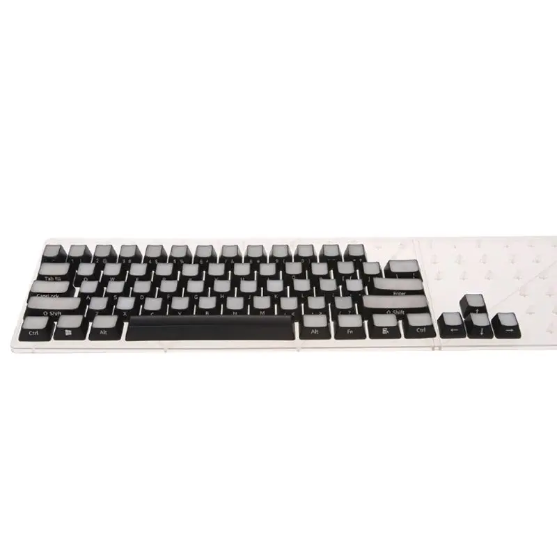 RGB передние/боковые напечатанные брелки с подсветкой ISO ANSI раскладка просвечивающие брелки с подсветкой для Corsair K65 K70 logitech G710 Cherry MX