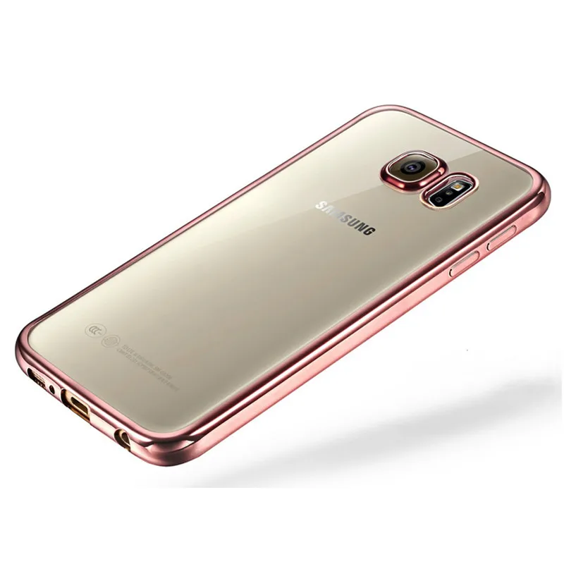 Роскошный Ультратонкий чехол из ТПУ для телефона Samsung Galaxy A3 A5 A7 J1 J3 J5 J7 2016 2017 S5 S6 S7