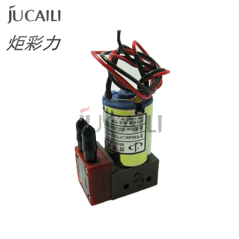 

Jucaili 1pc JYY UV ink pump for UV inkjet printer Zhongye Infinity Allwin Docan Flora air liquid big pump/small pump 7W/3W