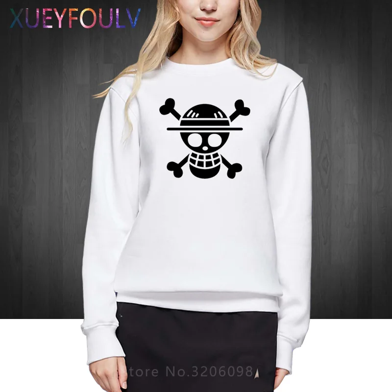 Женщина еще один кофты 2018 Мода японского аниме Костюмы сзади Цвет Луффи