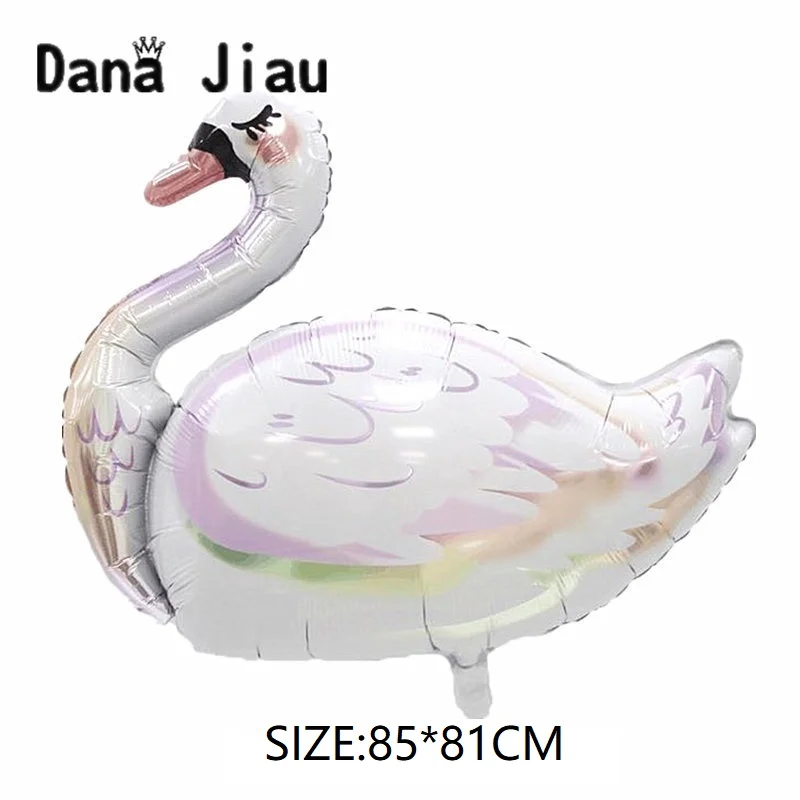 С днем рождения для вечеринки Балон свадебное украшение лебедь День Святого