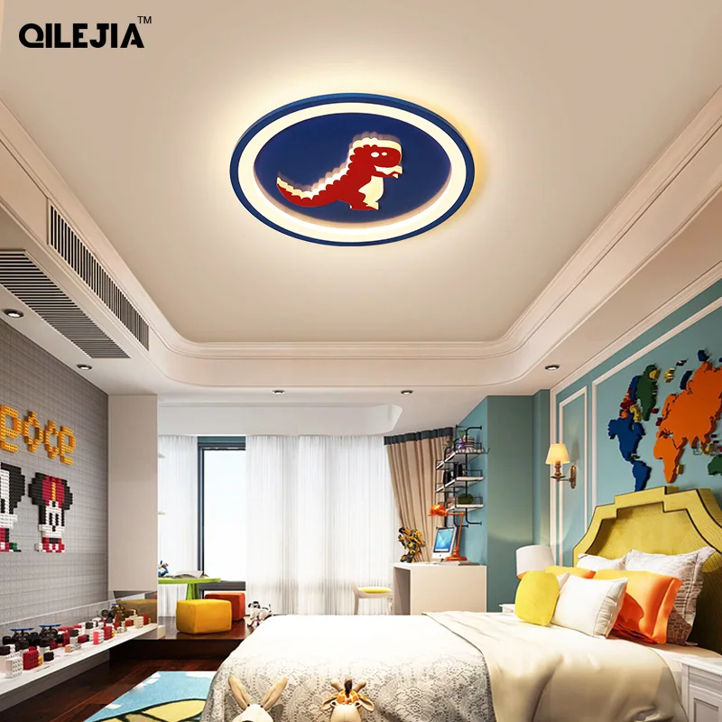 Led Chandelier Lights For Children Bedroom Study Room Remote Control Modern Lighting Lamp Plafonnier Avize Lampadari Luminaria