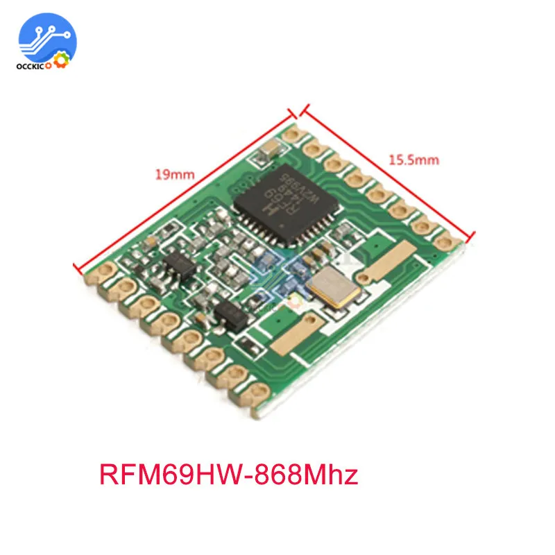 RFM69HW 433 МГц 915 RFM69CW 868 плата приемника HopeRF FSK беспроводной трансивер интерфейс SPI