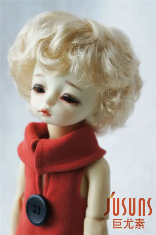 JD219 1/6 YOSD кукла парик Синтетический мохеровый парик 6-7 дюймов Купидон BJD волосы куклы аксессуары