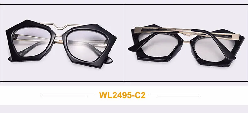 Winla новые модные женские солнцезащитные очки, прозрачные линзы Ретро дизайнерская оправа для очков женские аксессуары для затемненных очков Oculos De Sol WL2495