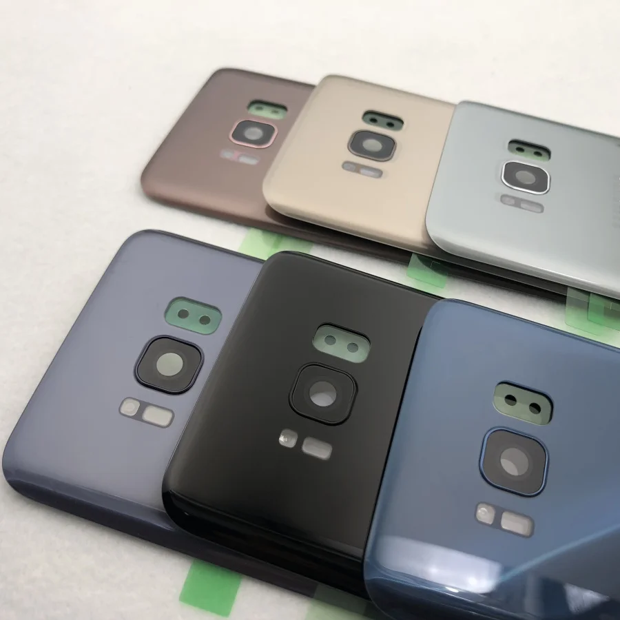 S8 полный корпус Стекло S8 задняя крышка аккумулятора чехол средняя рамка для Samsung Galaxy S8 g950 G950F G950FD заднее стекло
