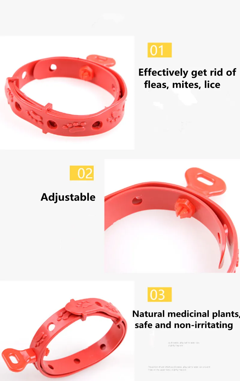 ПЭТ блошиный ошейник избавиться от блох собака репелленты круг убийство