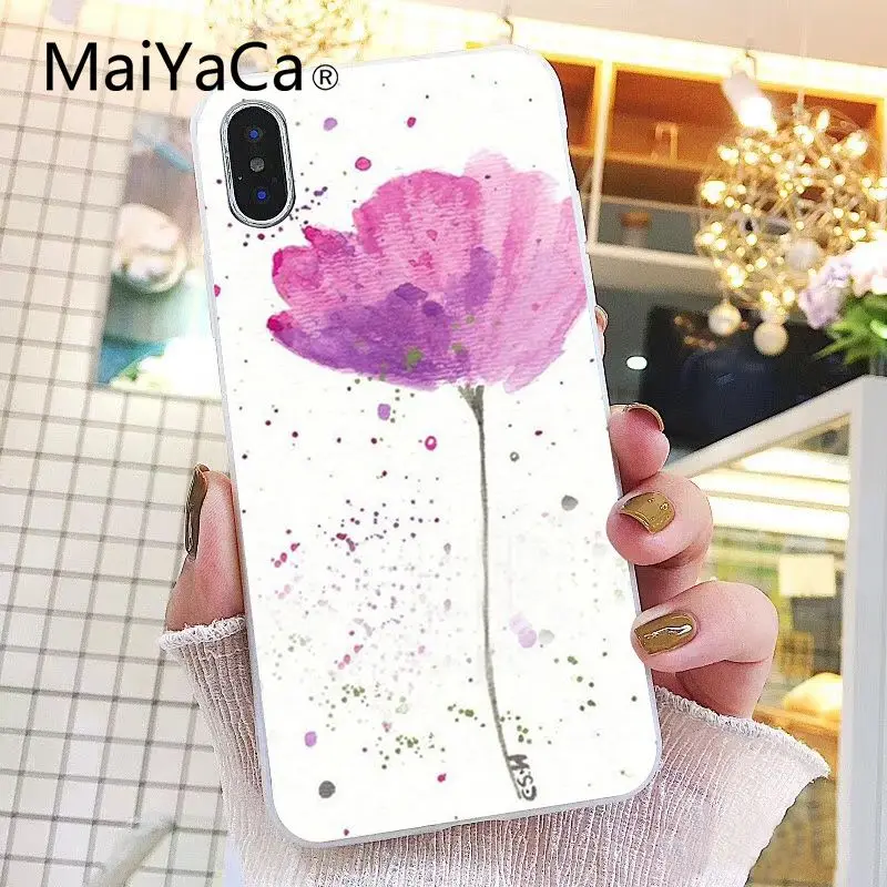 MaiYaCa Прозрачный чехол для iPhone 8 7 6 6S Plus X XS MAX 5 5S SE XR 10 | Мобильные телефоны и