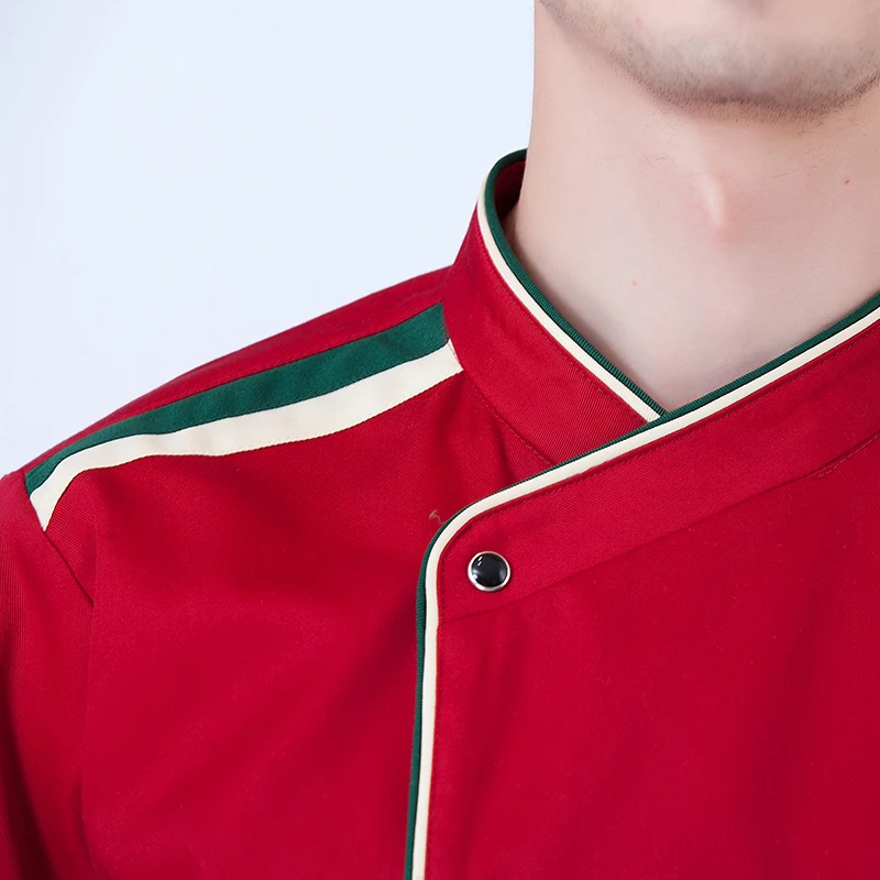 Осенне-зимняя одежда шеф-повара кухонный инструмент с длинным рукавом Западная