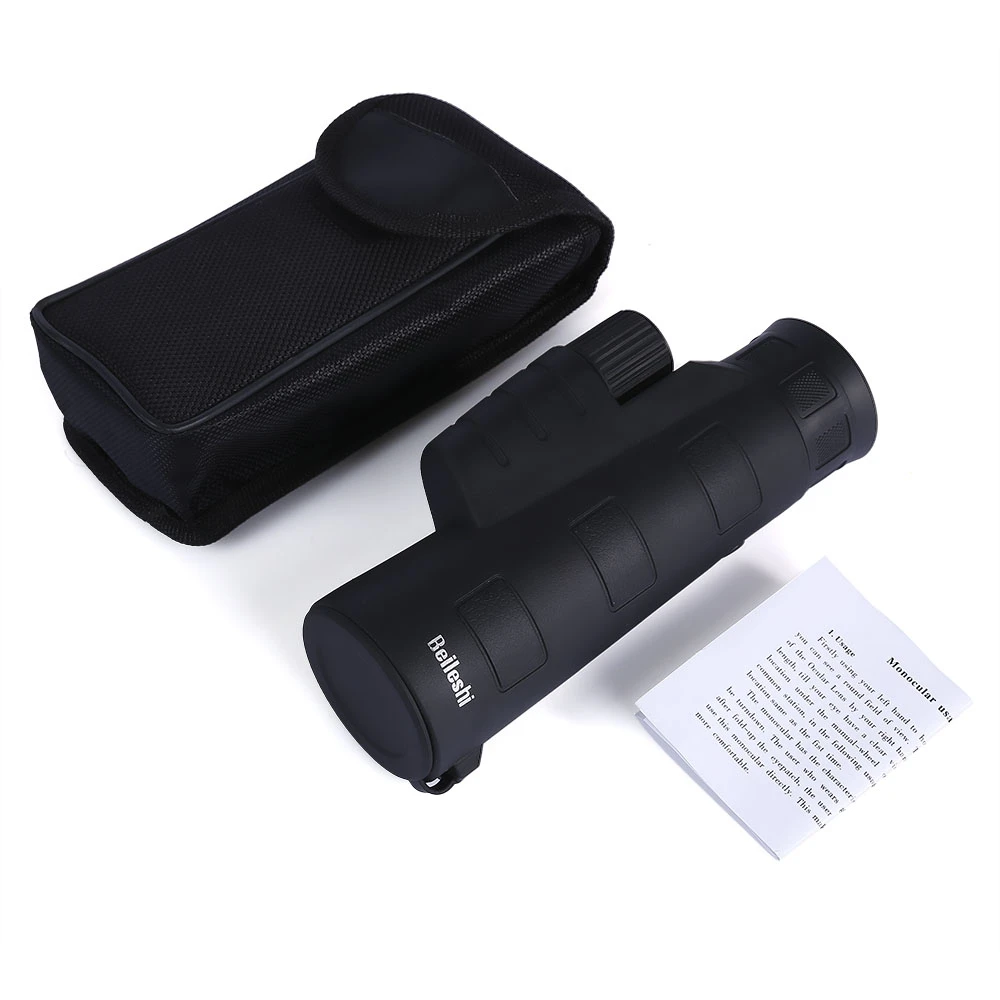 Beileshi 10x42 Открытый путешествия Монокуляр пылезащитный Охота пеший Туризм