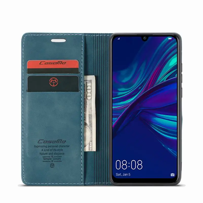 Флип-чехол для huawei P Smart чехол для телефона huawei Honor 10 Lite кожаный Роскошный кошелек Магнитный чехол с держателем карты