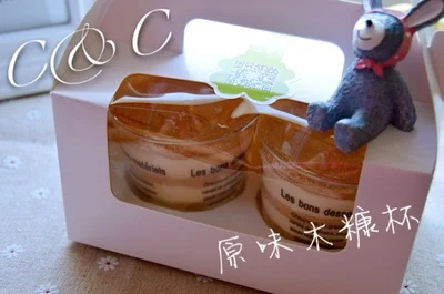 20pcs Cupcake Box With Clear Window Muffin Holds 2 Cupcakes TL-5042506 | Дом и сад