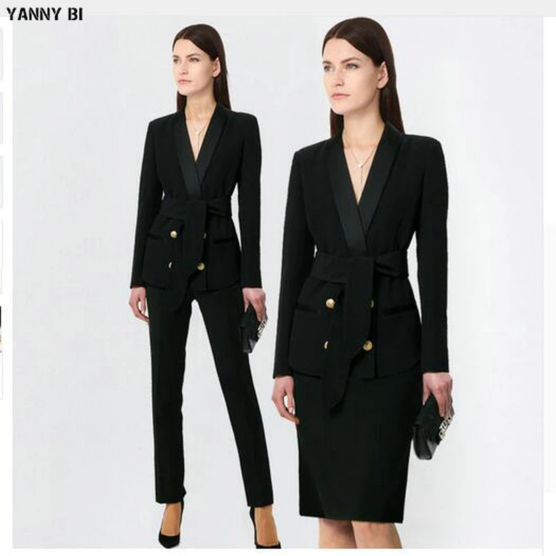 Новинка модные женские деловые брючные костюмы официальная офисная работа