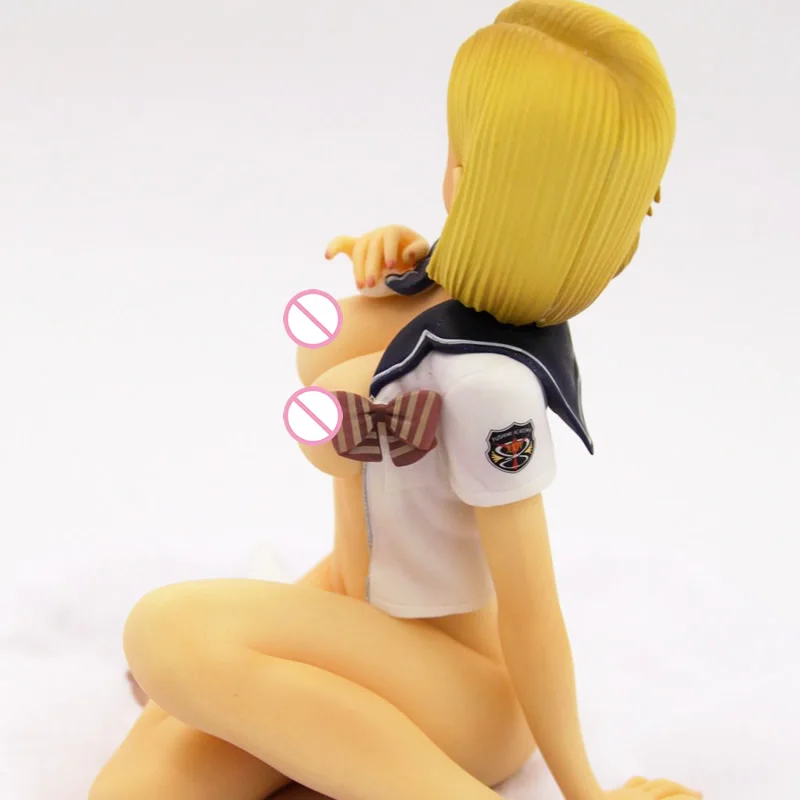 1/6 Dragon Ball Gals полимерная фигурка Android 18 сидячая школьная форма Ver сексуальная девушка GK взрослая голая модель Фигурка