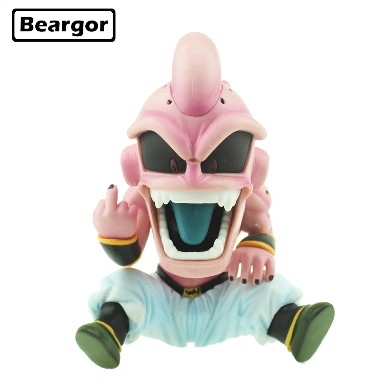 Милый аниме Dragon Ball Z Majin Boo Buu & Freeza Frieza Забавный средний палец GK Ver. В коробке ПВХ