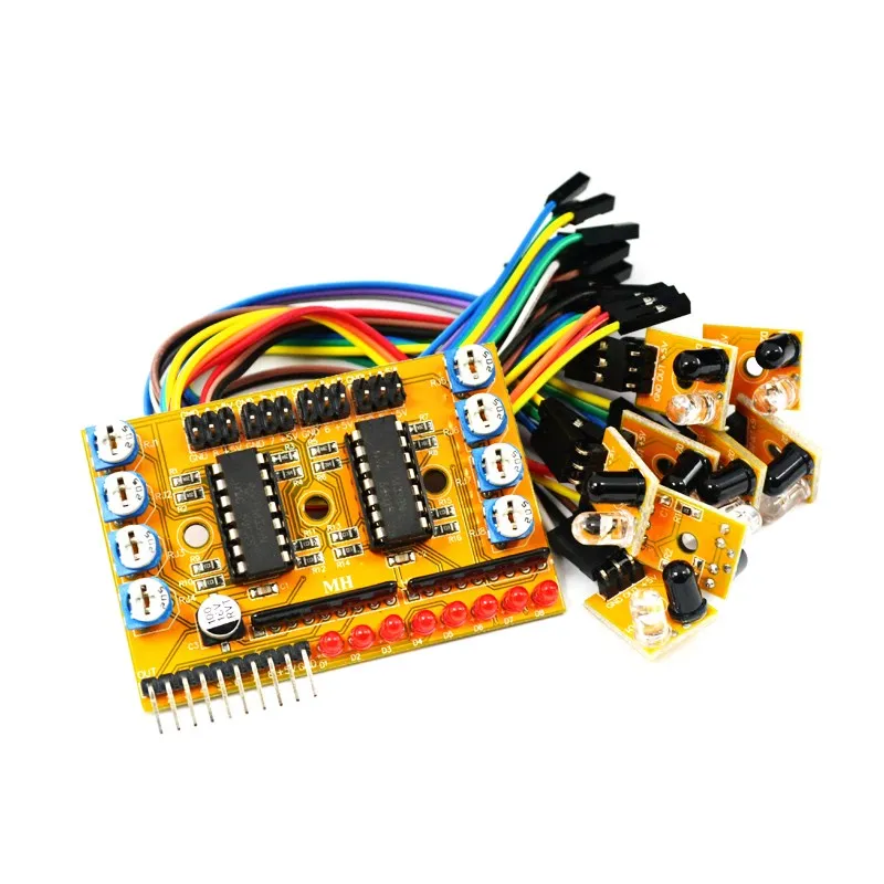 Восьмиканальный инфракрасный детектор 8 каналов для отслеживания линии передачи