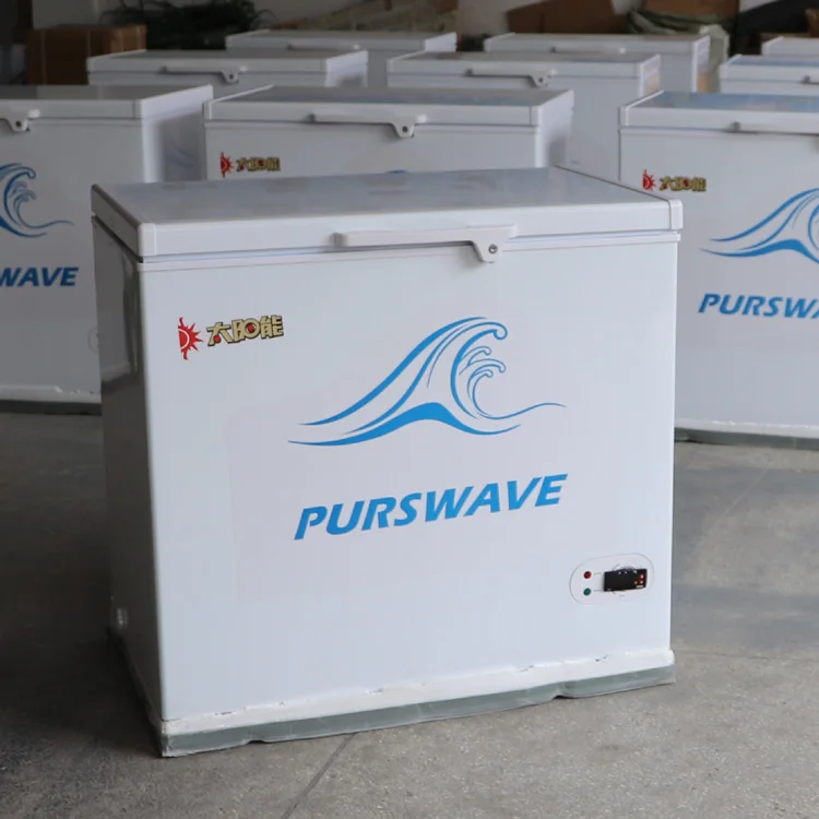 Purswave BD/BC 208 208L DC солнечный морозильник 12V24V48V однодверный холодильник