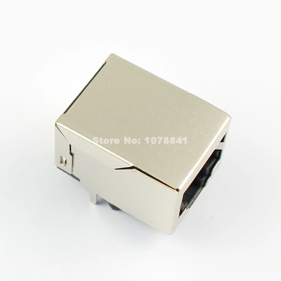 10 шт. RJ45 металлический 8 Pin правый угол гнездо платы разъем|connector rj45|connector 10connector board