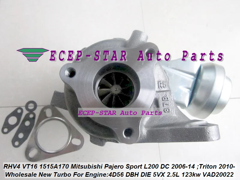 Бесплатная доставка VT16 VAD20022 1515A170 VT 16 Turbo Турбокомпрессор Для Mitsubishi L200 DI D 2007 2011 Triton