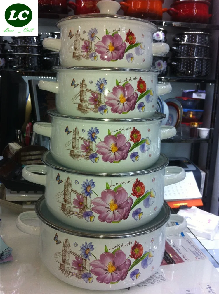 товары для кухни Набор инструментов приготовления пищи 5 кастрюль набор 1 литров