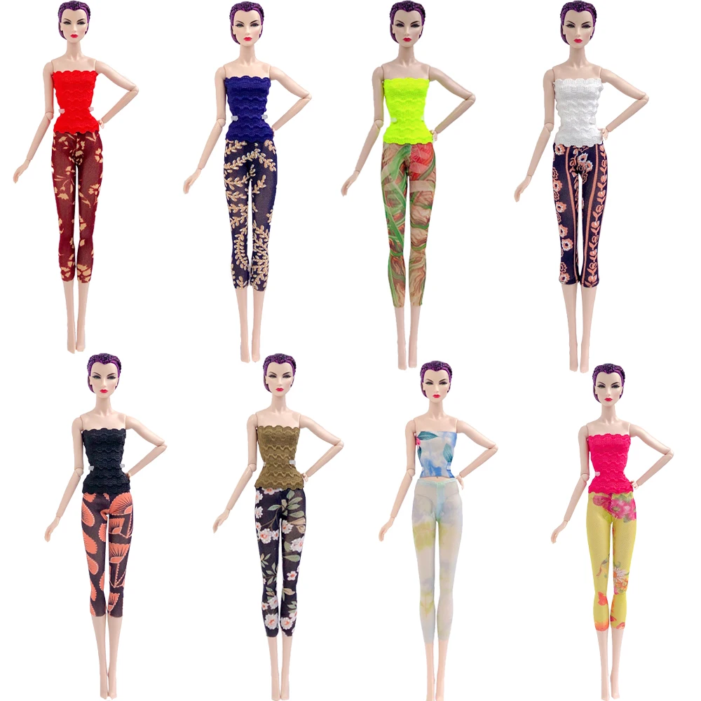 NK 10 шт./компл. кукольные брюки модная одежда кукольный наряд детские игрушки