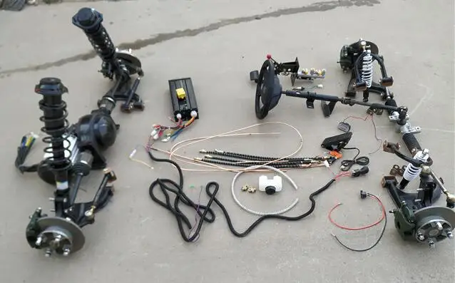 Каркас для картинга независимая Передняя Задняя ось рулевая рейка рулевые