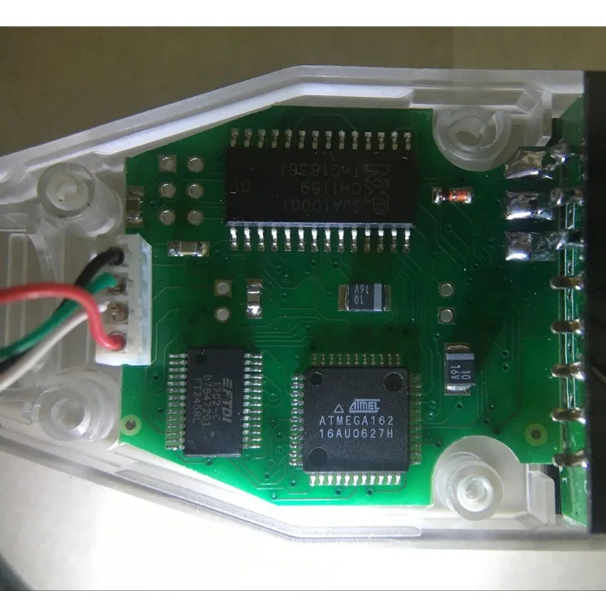 V5.5.1 с FTDI FT245RL для AUDI Для VW VAG может про кабель + ATMEGA162 чип OBD2 диагностический без USB