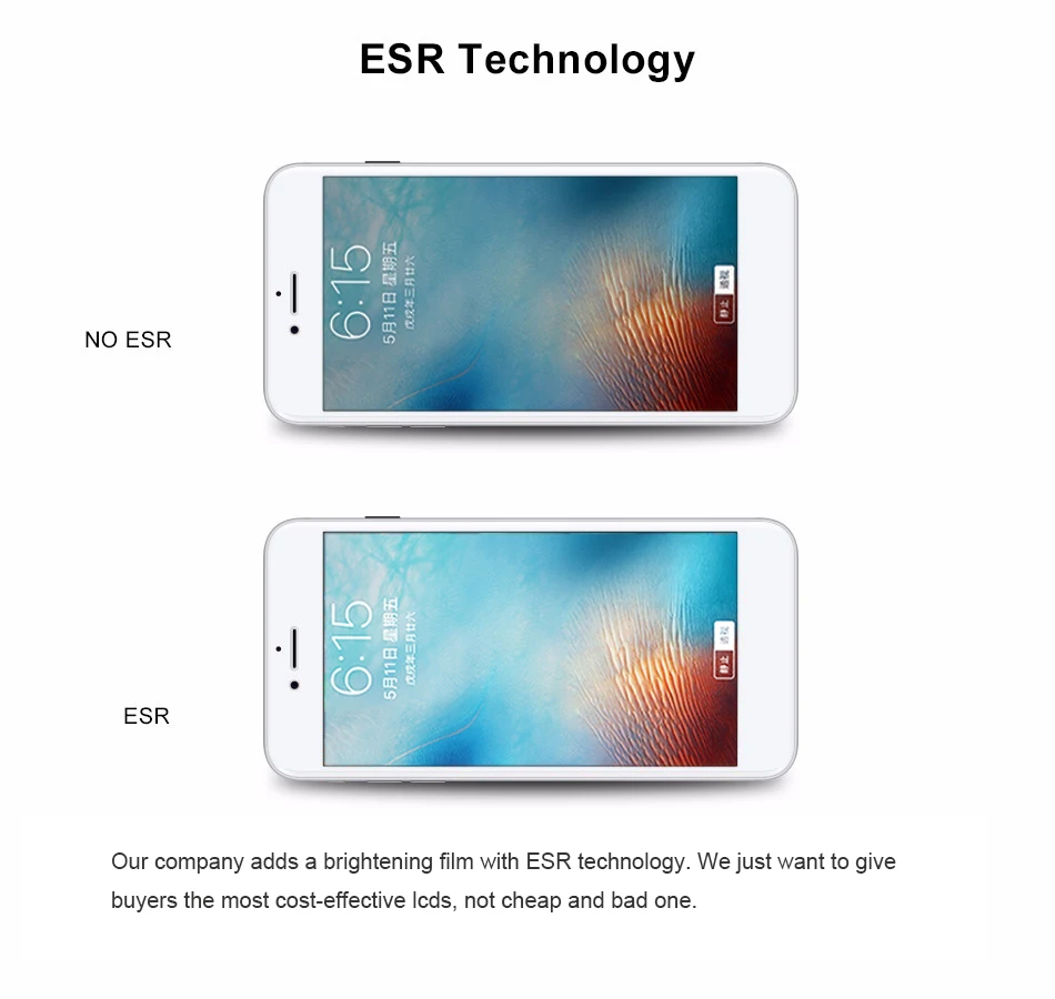 5 шт. AAA дисплей для iPhone 6 S lcd 3D сенсорный экран Plus дигитайзер сборка Замена |