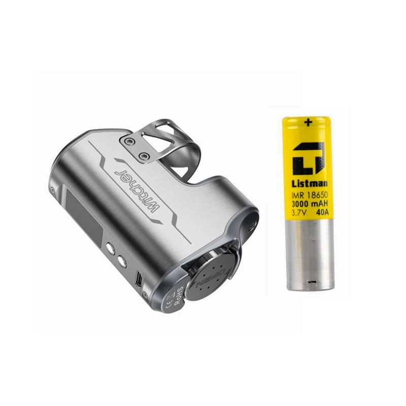 Электронная сигарета ROFVAPE Ведьмак 75 Вт коробка мод комплект и 18650 батарея 3000 мАч 5
