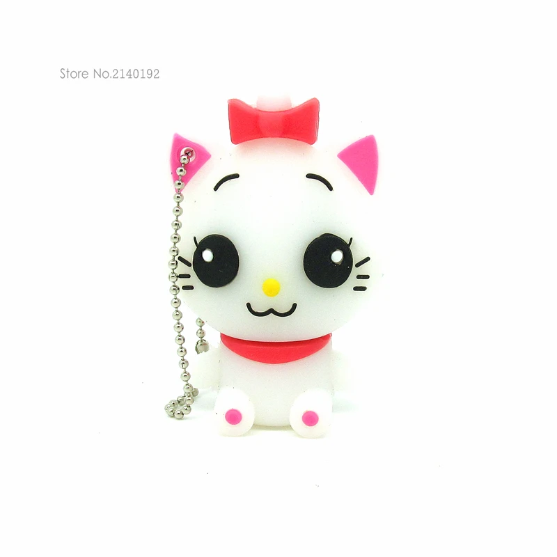 Оптовая продажа флэш накопитель принцессы в виде кота с реальной емкостью 4 ГБ 8 16