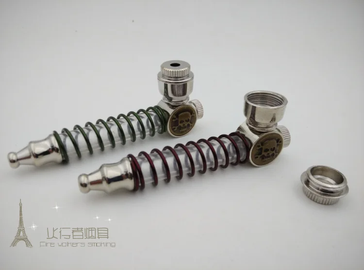 Новинка 1 шт. металлическая табачная трубка курительная держатель сигареты со