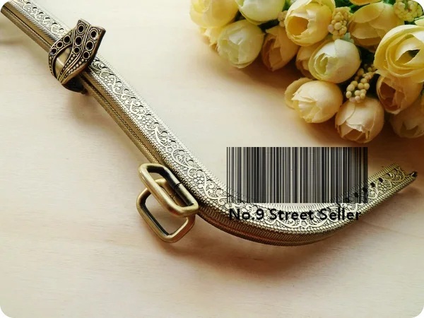 5 шт./лот DIY 26 см металлический кошелек рамка Ручка для сумки шитье ремесло портной