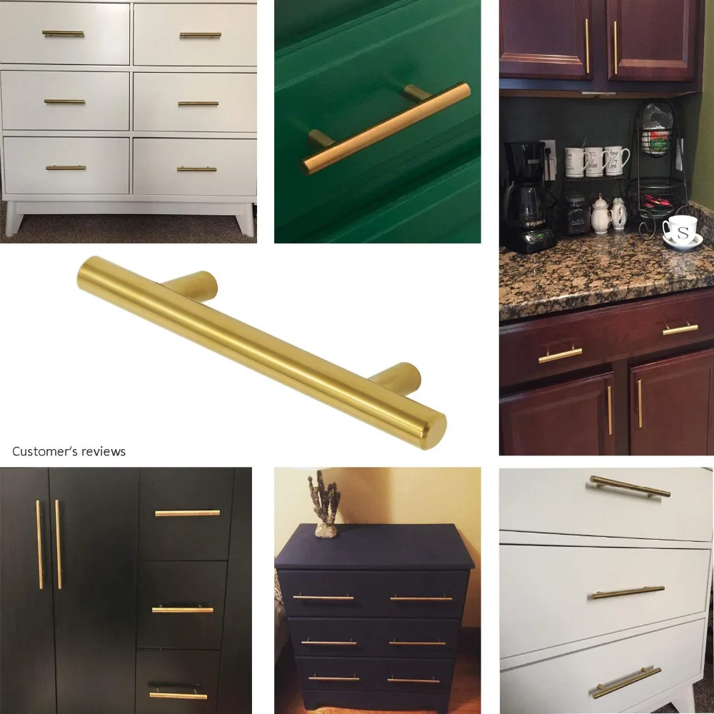 Мебельные ручки ящика Тянет золотая для шкафа оборудования Кухня круглые На