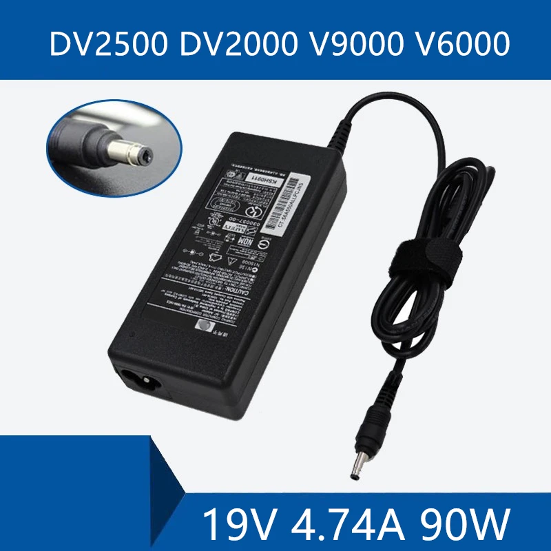 

Адаптер переменного тока для ноутбука HP DV2500 DV2000 V9000 V6000