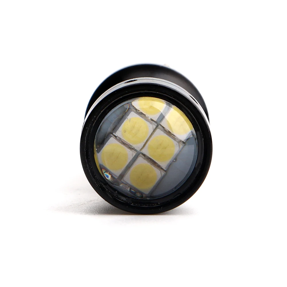 YM E-яркий из 2 предметов 12V 24V S25 3030 18 SMD 1156 BA15S P21W Авто сигнала поворота светильник s 900Lm задний светильник белый янтарь синий