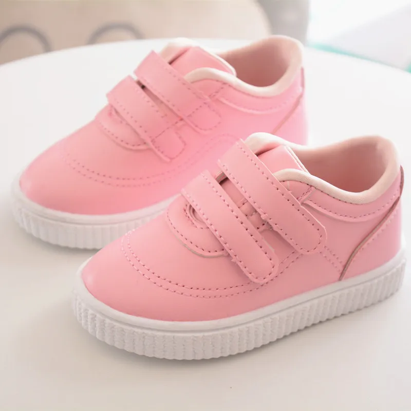 AFDSWG PU waterproof white girl shoes sneakers black kids boys pink girls running children | Детская одежда и обувь