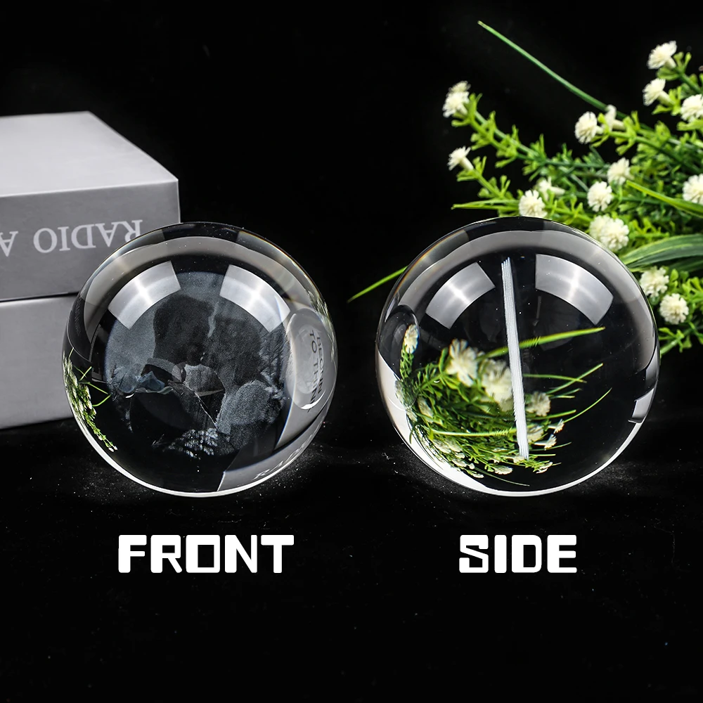 Персонализированные декоративные хрустальные шары для мужчин подарки подруги