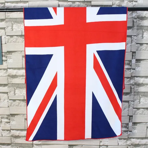 02 Flag series Printed Beach Towel Microfiber Bath Towel For Adult kids Beach Towel quick-Drying Toalla Bathroom 70*140cm - Цвет: 02