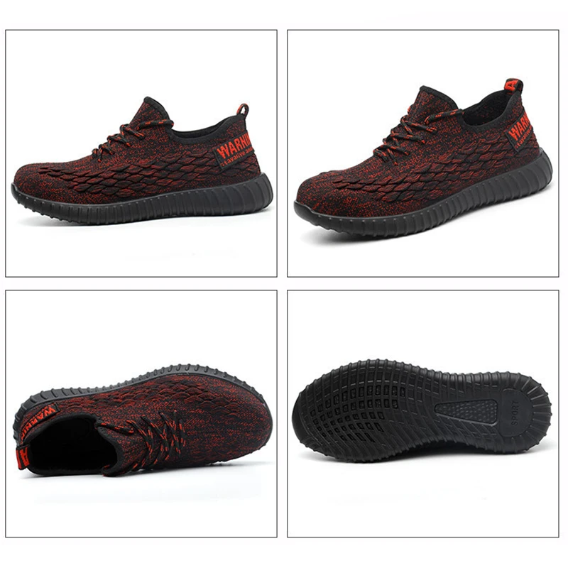 Outdoor Men's Hunting Shoes Anti-piercing Work Safety Protection Shoe Breathable Anti-skid Travel Mountaineering Water Shoe