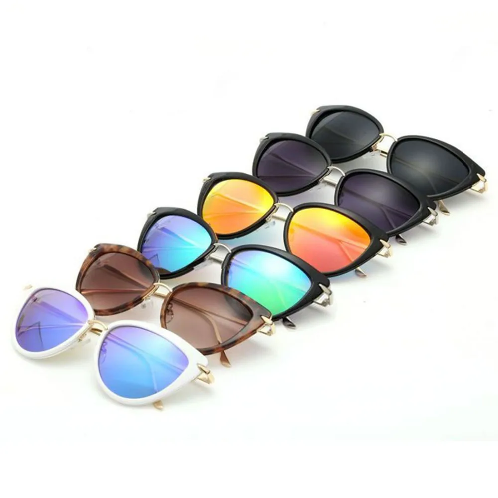 Женские солнцезащитные очки AEVOGUE в металлической оправе цвет ассортименте|sol