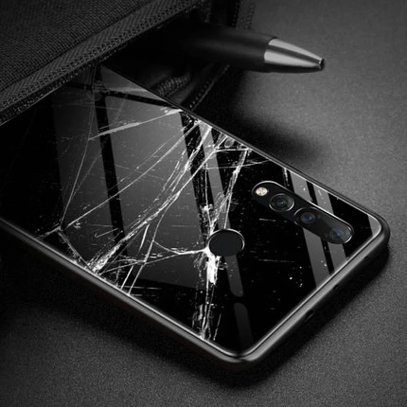 Фото Чехол для Huawei Nova 4, чехол из закаленного стекла и чехол с мягкими краями 6,4 дюйма для Huawei Nova4, чехол для Huawei Nova A4, VCE-AL00 A4, чехлы для телефонов, обо... №2