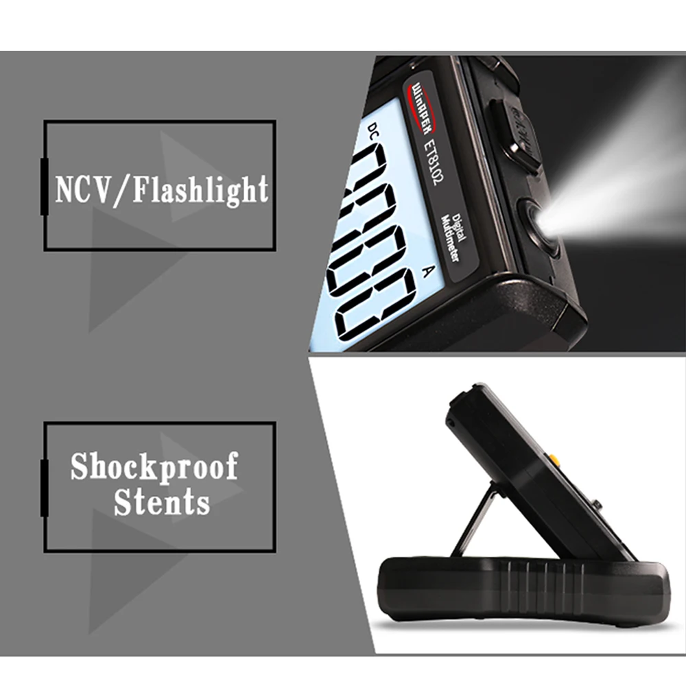 Цифровой мультиметр ручной измеритель истинных среднеквадратичных значений