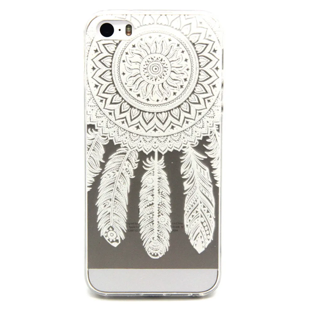 TPU Soft Case For iPhone 5 Transparent Ultra-Thin Silicone Phone Cover |