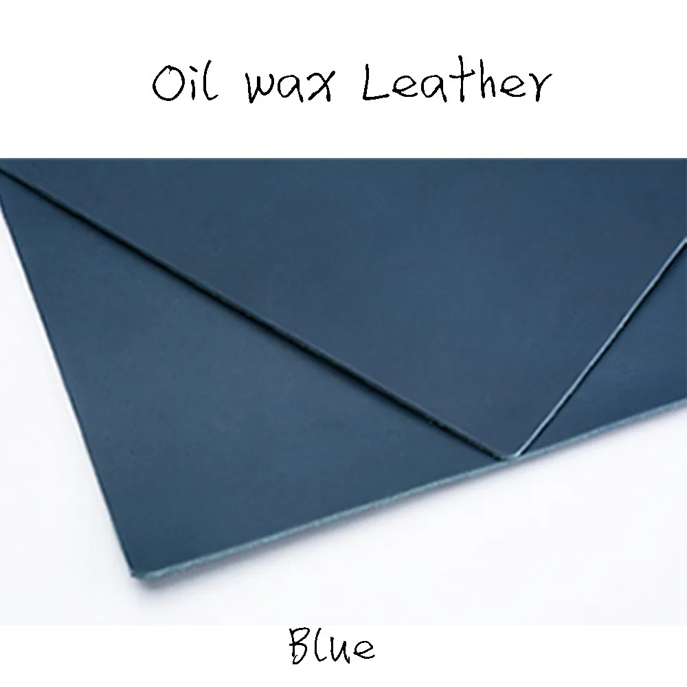 YL Blue Genuine Leather Bookmark For Notebooks Stationery Bookmarks Clips So Much Colors Personalized Design - Цвет: YL Blue