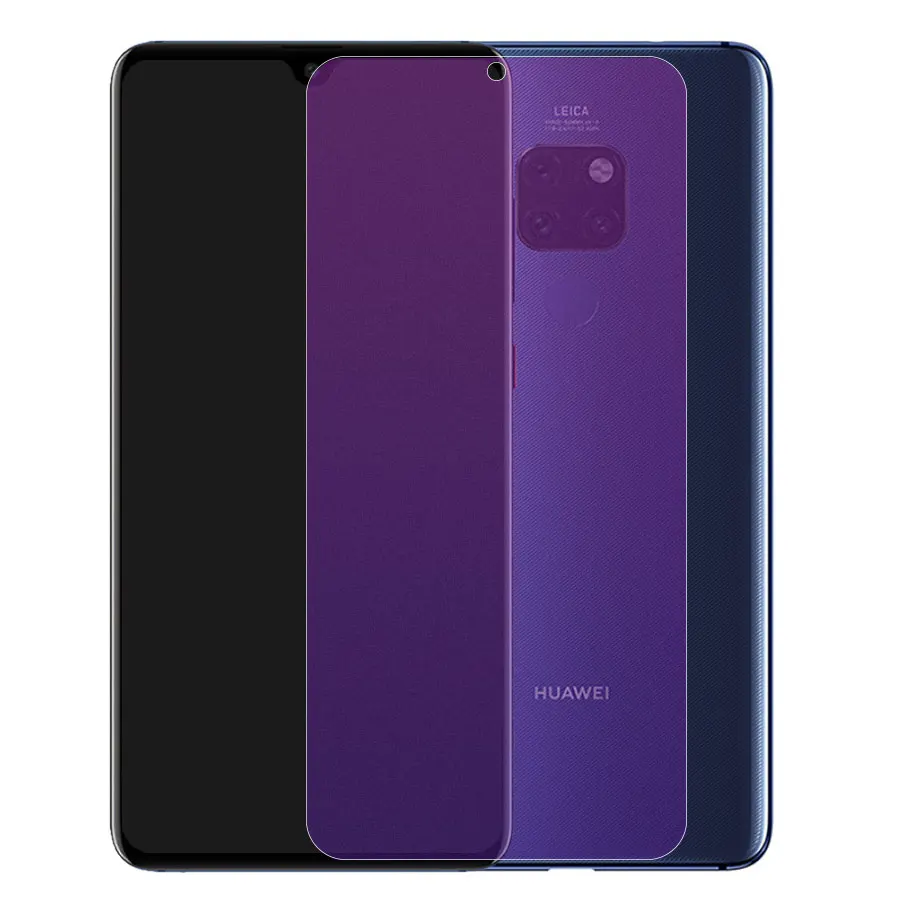 FIZAZI матовый Anti UV фиолетовый синий свет ясно плёнки закаленное стекло для huawei