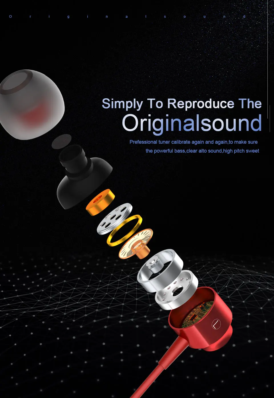 Coolreall Бас Звук наушники в ухо спортивные наушники с микрофоном fone de ouvido auriculares MP3 для xiaomi iPhone samsung гарнитура