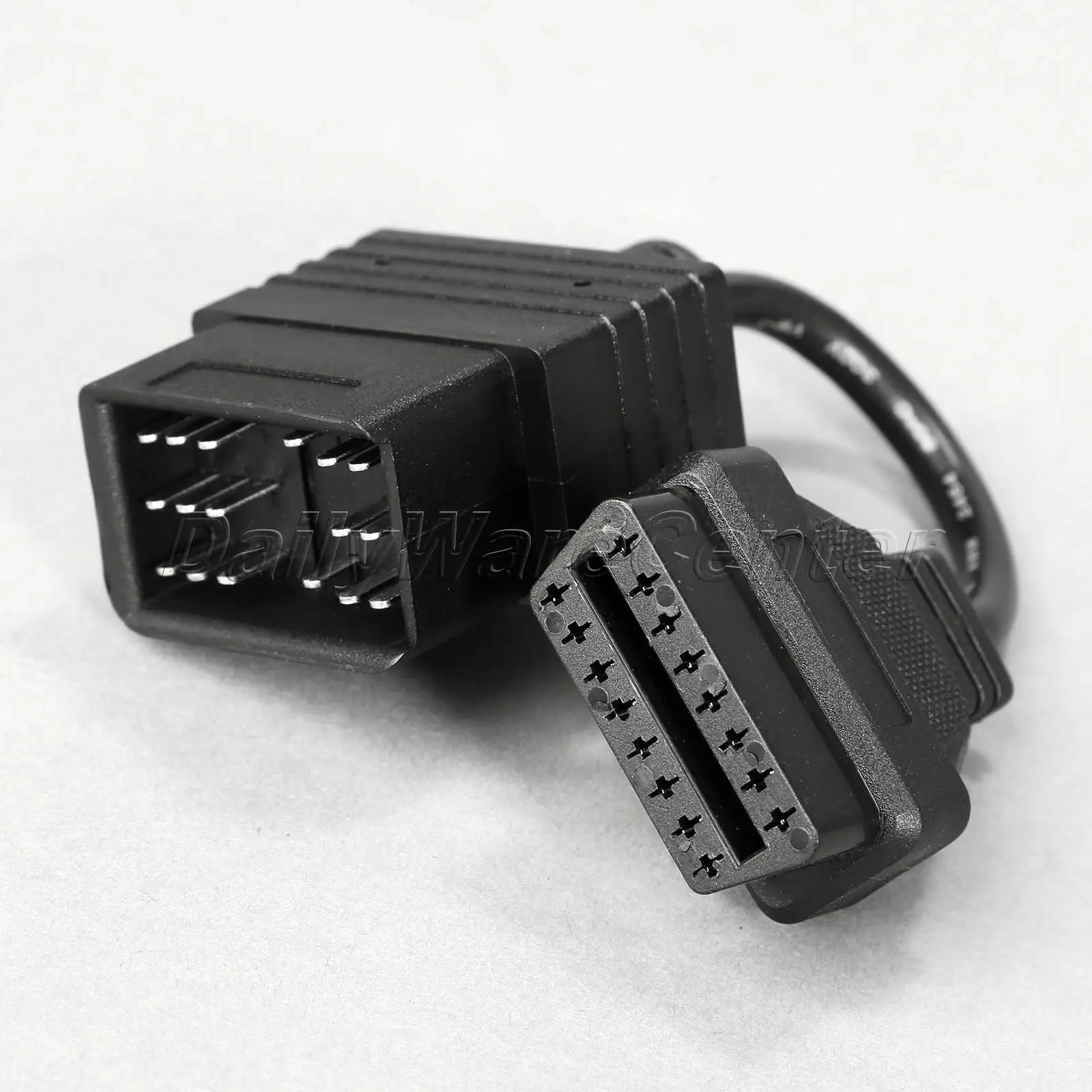 17 Pin до 16 Pin Женский OBD2 OBDII кабель-адаптер для автомобиля Toyota диагностический интерфейс соединительный кабель 17Pin OBDII удлинитель