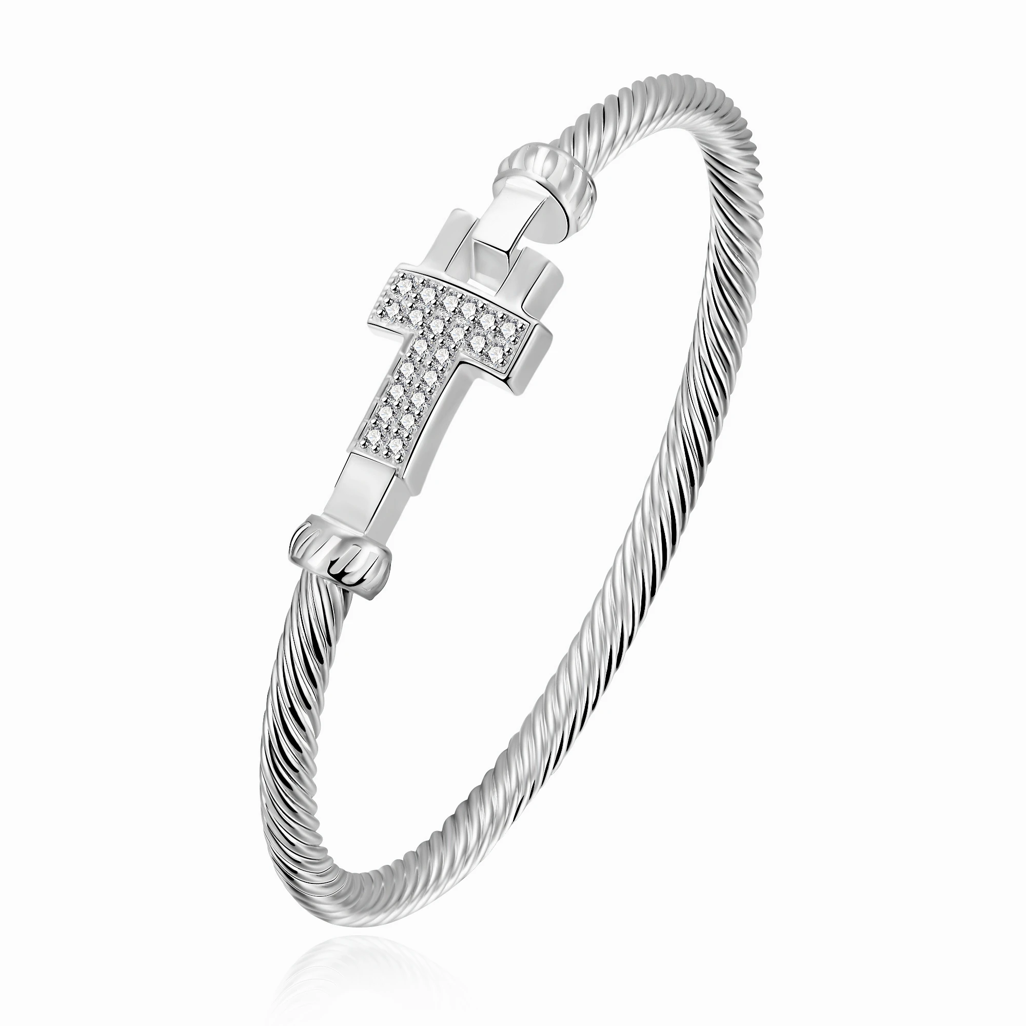 Женский элегантный браслет из серебра 925 пробы|bracelet children|gifts premiumsbracelet fastener |