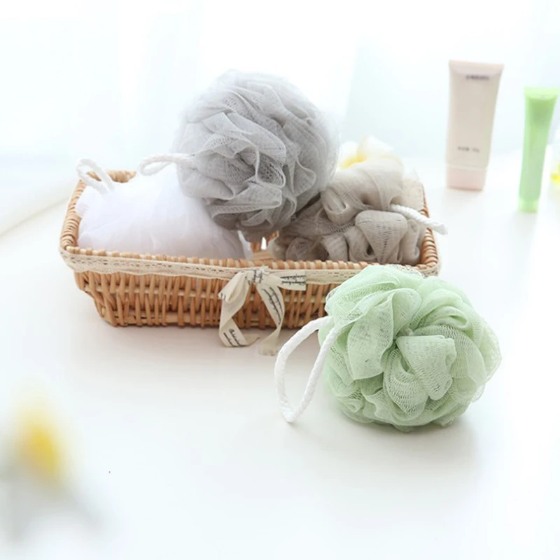 Скруббер для чистки тела сетчатая губка душа модный шарик ванны классные Бальные